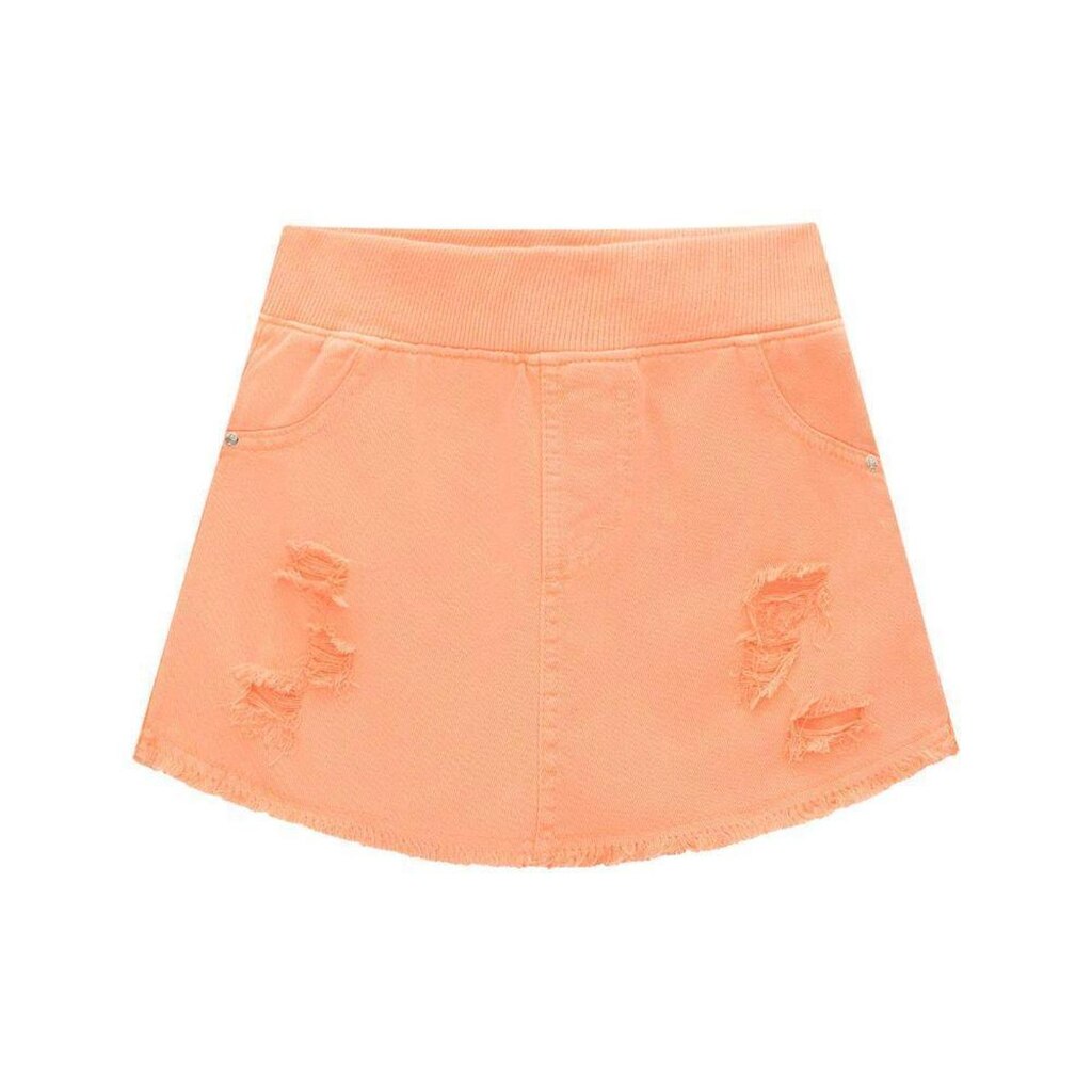 Shorts Saia Infantil Em Sarja Pita Neon Ref 65712