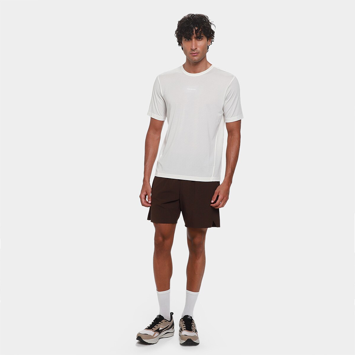 Shorts Salomon Shkout Core 2IN1 Bean Masculino - 3