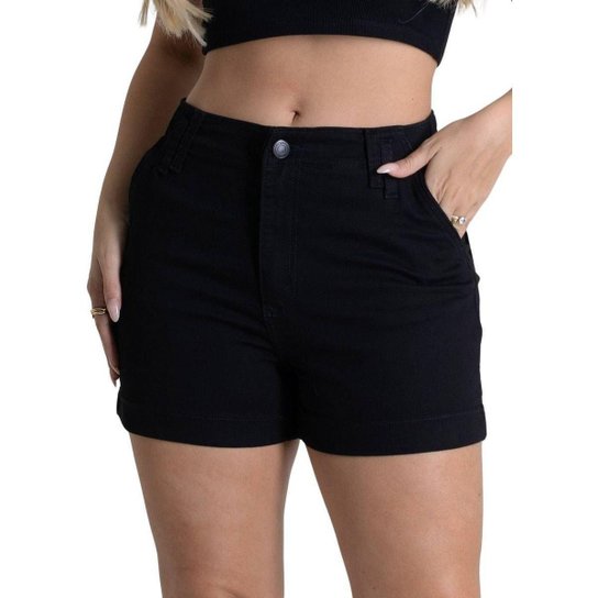 Shorts Sarja Sawary - 279859 - Preto 46