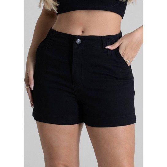Shorts Sarja Sawary - 279859 - Preto 46
