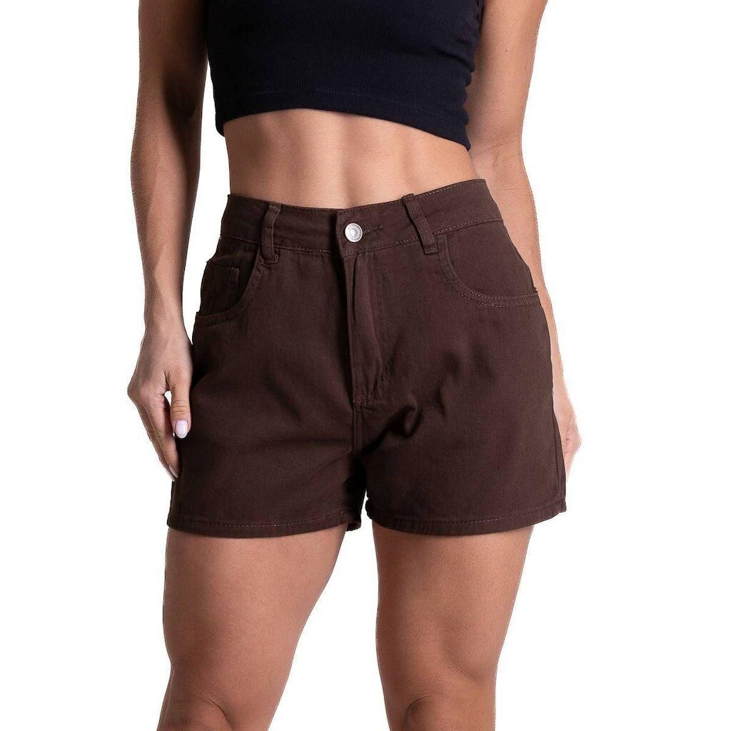 Shorts Sarja Sawary - 281836 - Marrom 46