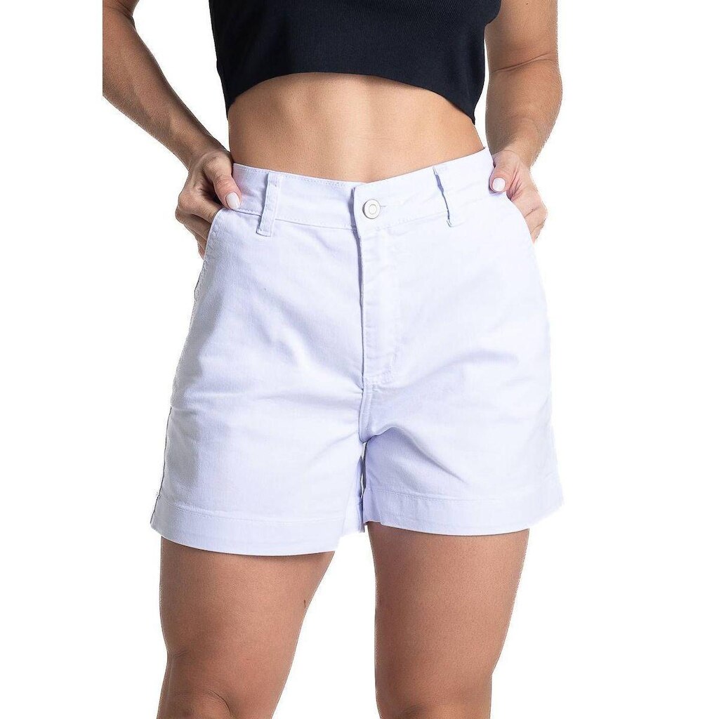 Shorts Sarja Sawary - 281904 - branco 44