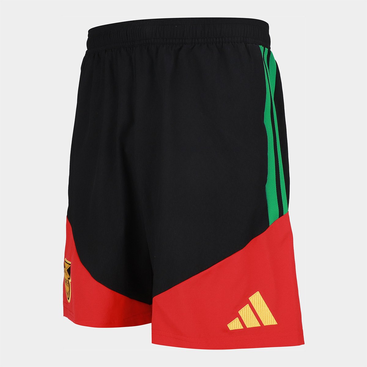 Shorts Seleção Jamaica 2026 Adidas Masculino - Preto | Netshoes
