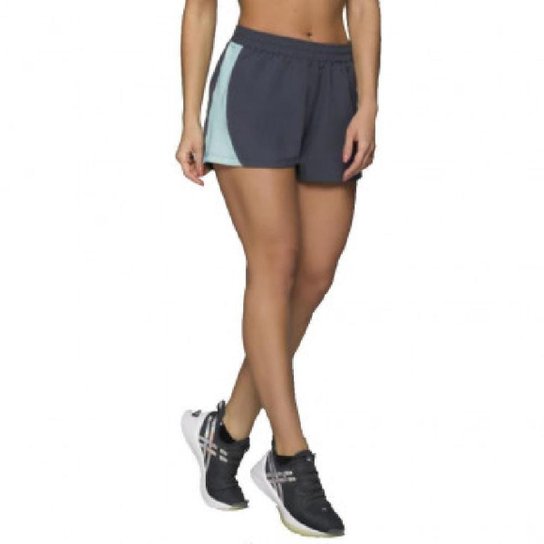 SHORTS SELENE FEMININO ESPORTIVO - Grafite Menor preço em SHORTS SELENE FEMININO ESPORTIVO - Grafite