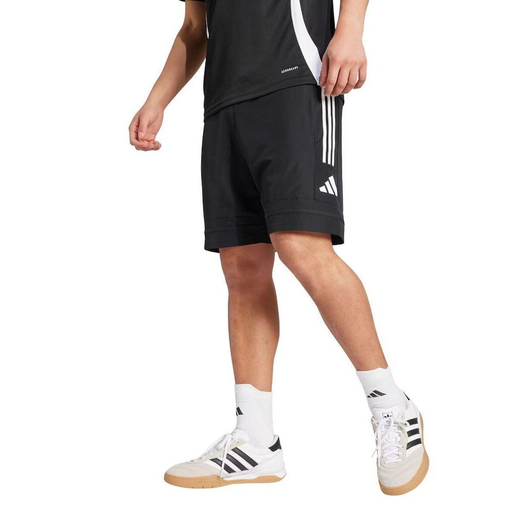 SHORTS SQUADRA 25 JL9553 - PRETO/BRANCO 2GG