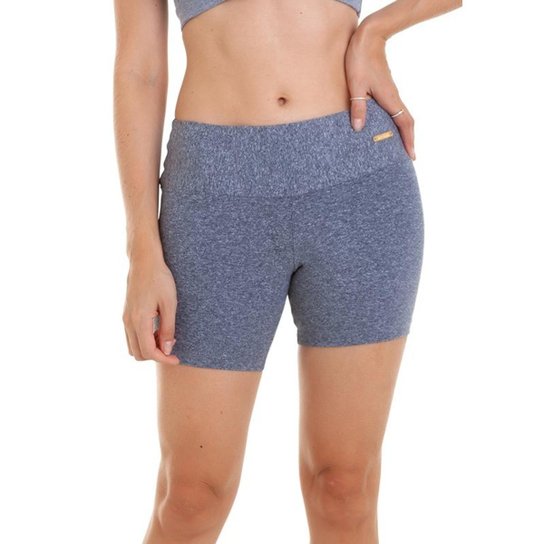 Shorts Supplex Best Fit Feminino - Cinza