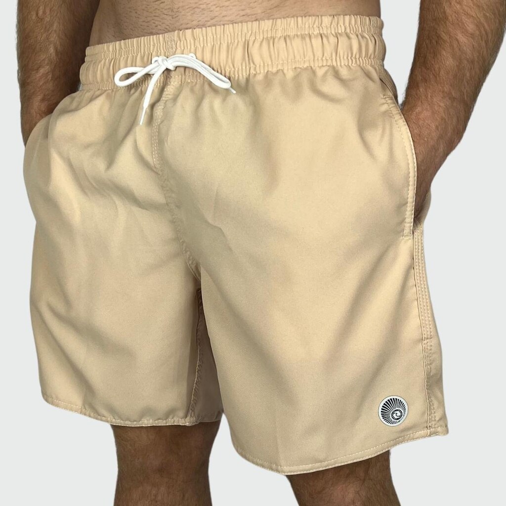 Shorts Surftrip Básico Bege
