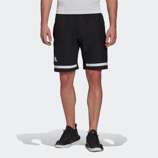 Shorts Tennis Club Adidas - Preto Menor preço em Shorts Tennis Club Adidas - Preto