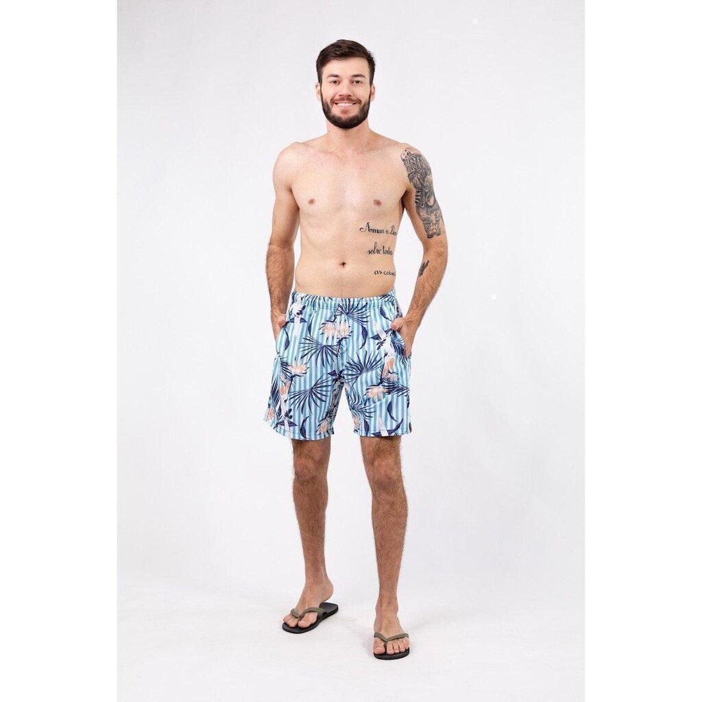 Shorts Tookas Line Birds