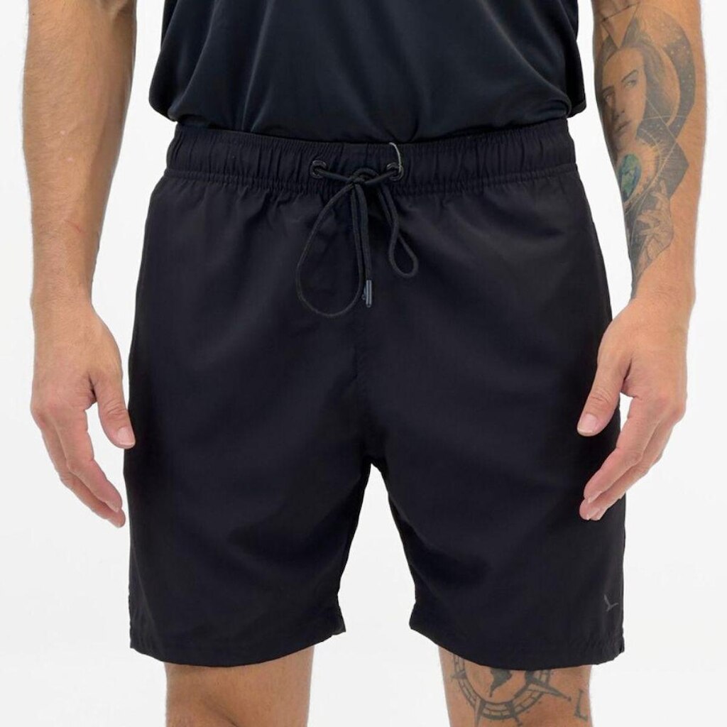 Shorts Yacht Master Microfibra Liso Masculino