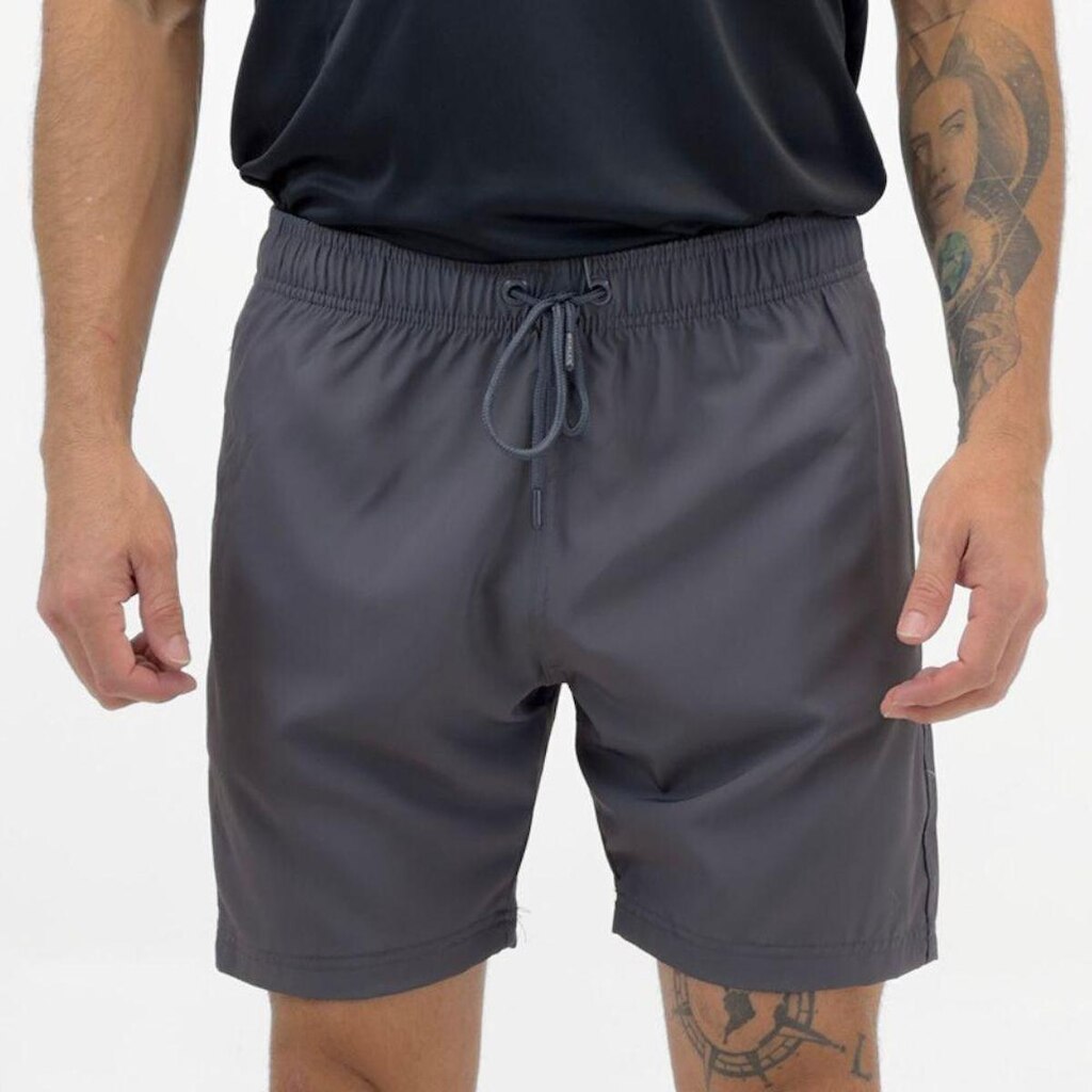 Shorts Yacht Master Microfibra Liso Masculino