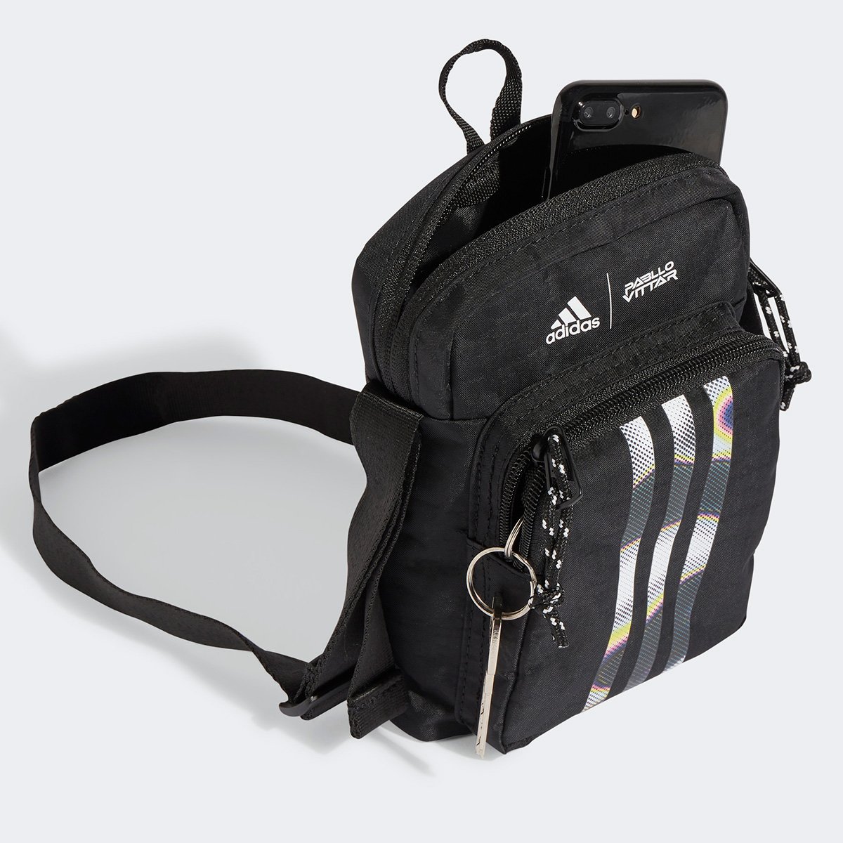 Shoulder Bag Adidas Pride Preto+Branco Netshoes