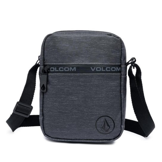 Shoulder Bag Bolsa Transversal Reforçada Volcom - Preto Menor preço em Shoulder Bag Bolsa Transversal Reforçada Volcom - Preto