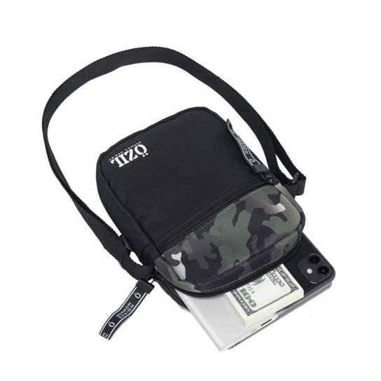 Shoulder Bag Camuflada Transversal Resistente 4 Litros