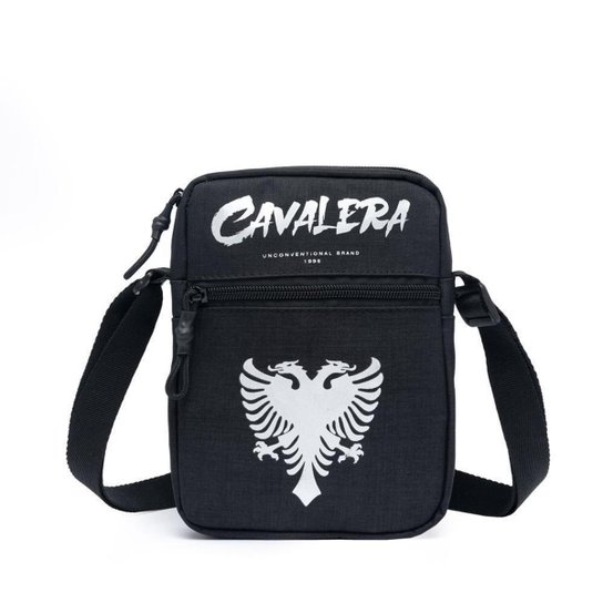 Shoulder Bag Cavalera Bolsa Lateral Tira Colo Pochete Fashion Style - Preto Menor preço em Shoulder Bag Cavalera Bolsa Lateral Tira Colo Pochete Fashion Style - Preto