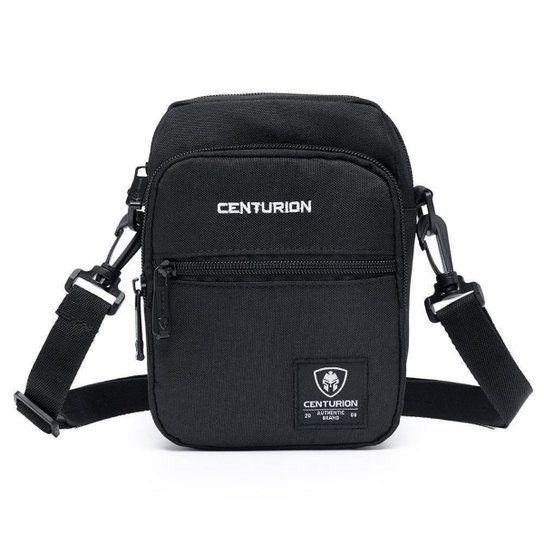 Shoulder Bag Centurion Bolsa Tranversal Masculina Reforçada - Preto é ruim? Shoulder Bag Centurion Bolsa Tranversal Masculina Reforçada - Preto é boa?