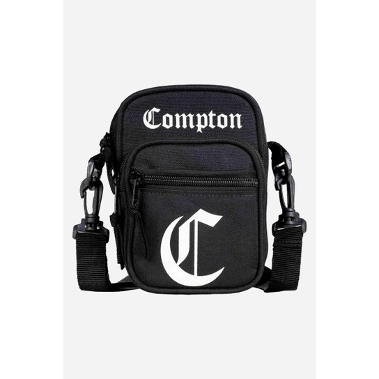 Shoulder Bag Compton Dark Shine Preta