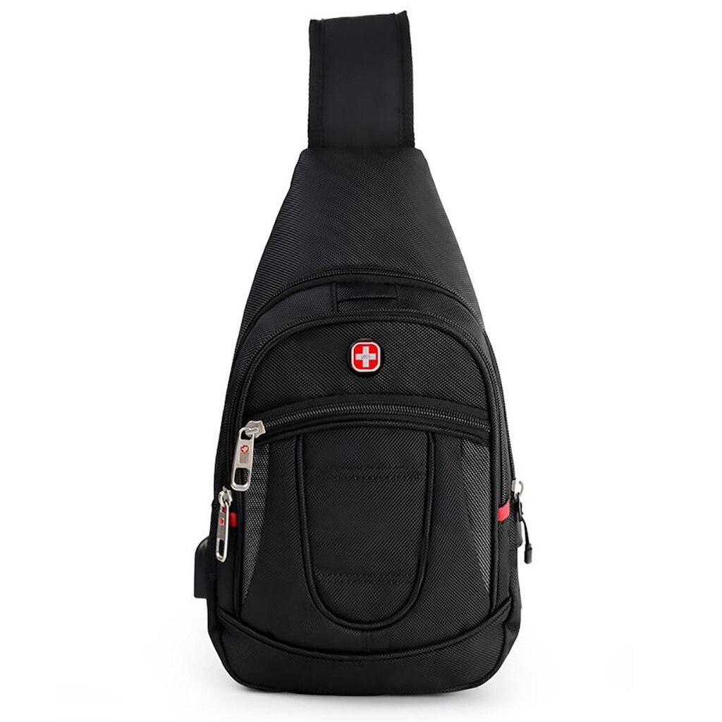 Shoulder Bag Crossgear Transversal Usb Esportiva