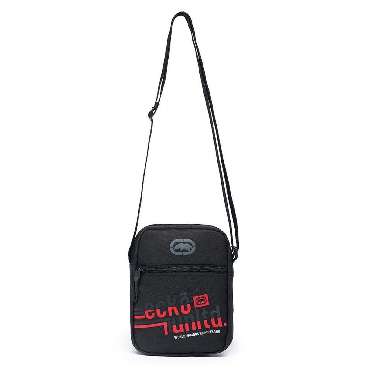 Shoulder Bag Ecko Transversal Bolsa Lateral Resistente Masculina Menor preço em Shoulder Bag Ecko Transversal Bolsa Lateral Resistente Masculina