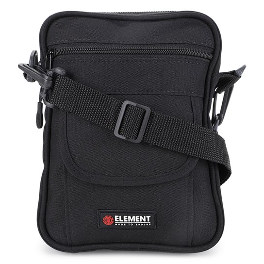 Shoulder Bag Element Road Trip Masculina - Preto Menor preço em Shoulder Bag Element Road Trip Masculina - Preto