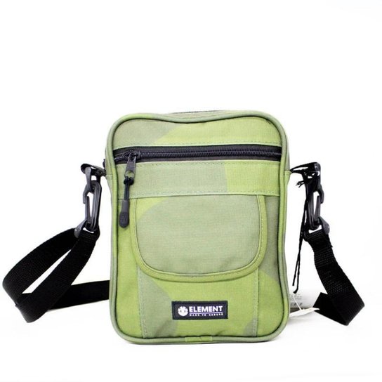 Shoulder Bag Element Road Trip Verde Militar - Verde Menor preço em Shoulder Bag Element Road Trip Verde Militar - Verde