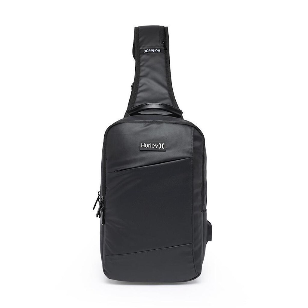 Shoulder Bag Executiva Hurley Masculina Transversal Antifurto Espaçosa 4 Litros