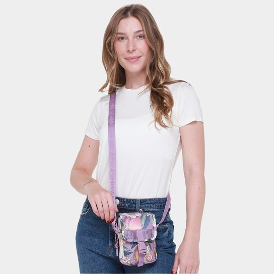 Shoulder Bag Farm Fervo Romance Em Flor Feminina