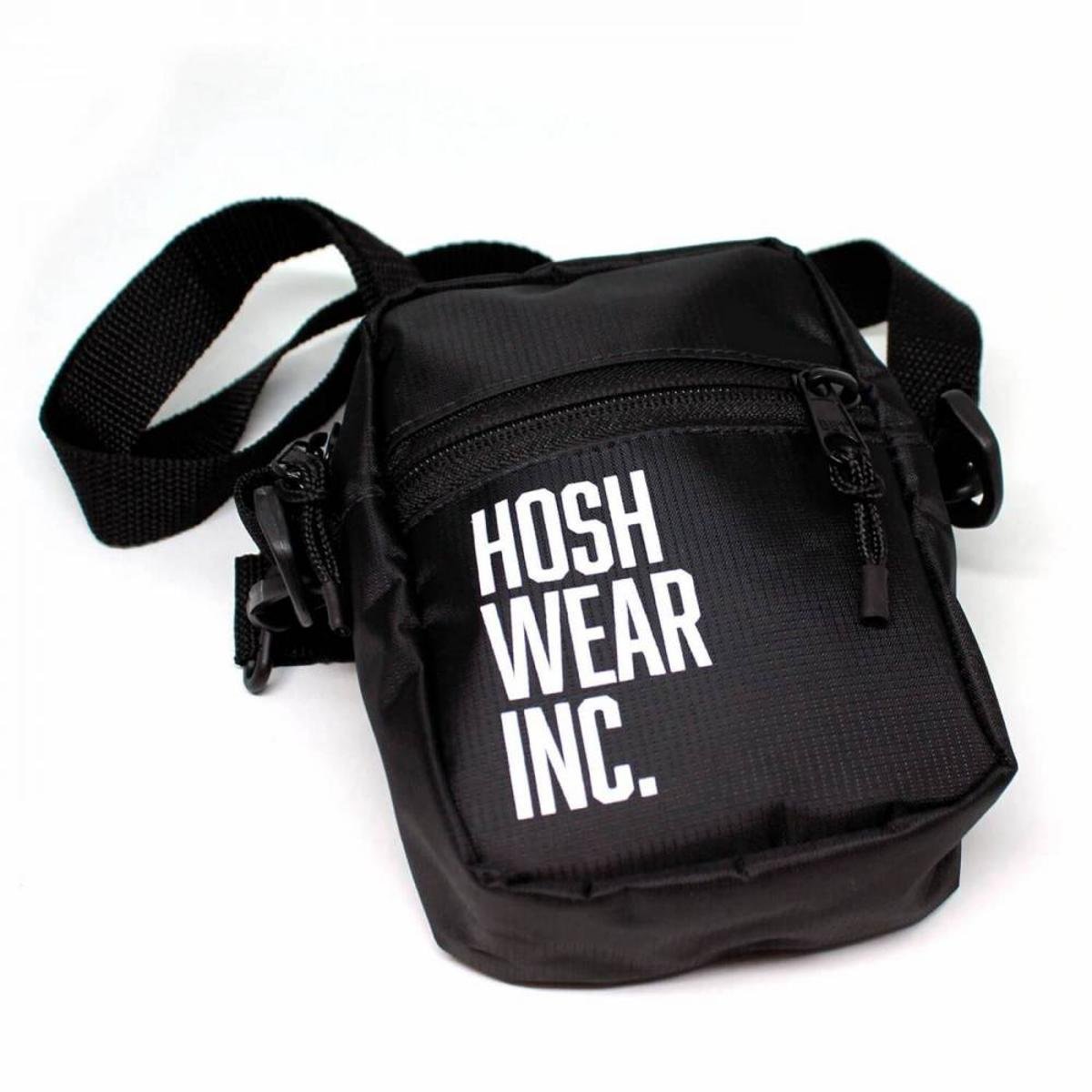 shoulder bolsa hoshwear all black
