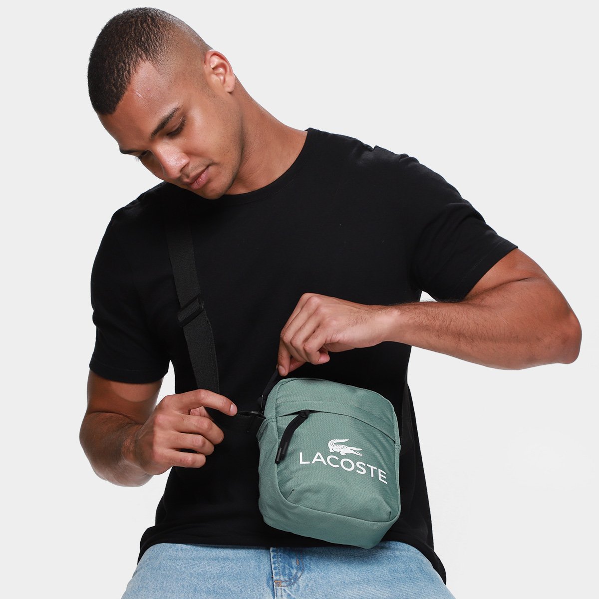 Shoulder Bag Lacoste Homme - 1