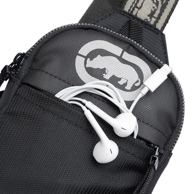 Shoulder Bag Masculina Ecko Pochete Transversal 1,6 Litros Resistente