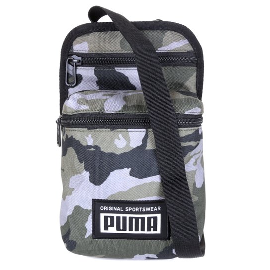 Shoulder Bag Puma Academy Portable - Verde escuro Menor preço em Shoulder Bag Puma Academy Portable - Verde escuro