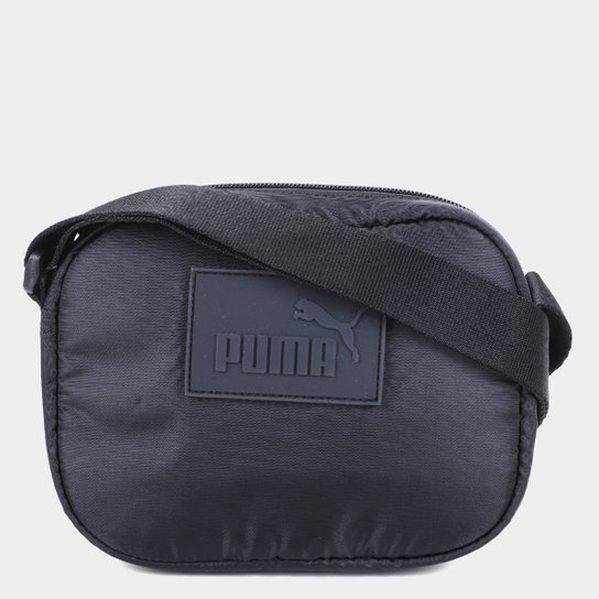 Shoulder Bag Puma Core Pop Feminina - Preto Menor preço em Shoulder Bag Puma Core Pop Feminina - Preto