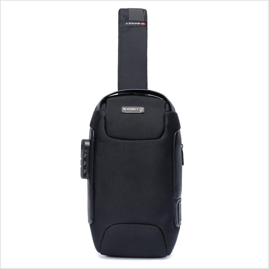 Shoulder Bag Swicky Bolsa Reforçada Transversal Espaçosa 2 Litros