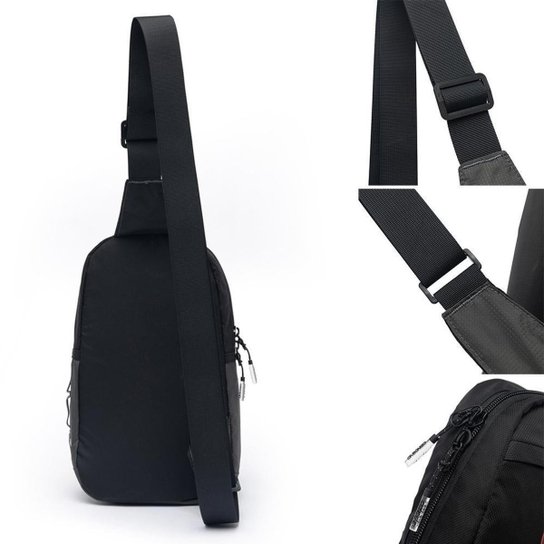 Shoulder Bag Transversal Bolsa Grande Reforçada Espaçosa Casual