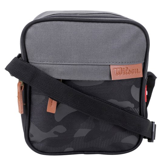 Shoulder Bag Wilson Camo - Cinza+Preto é boa?