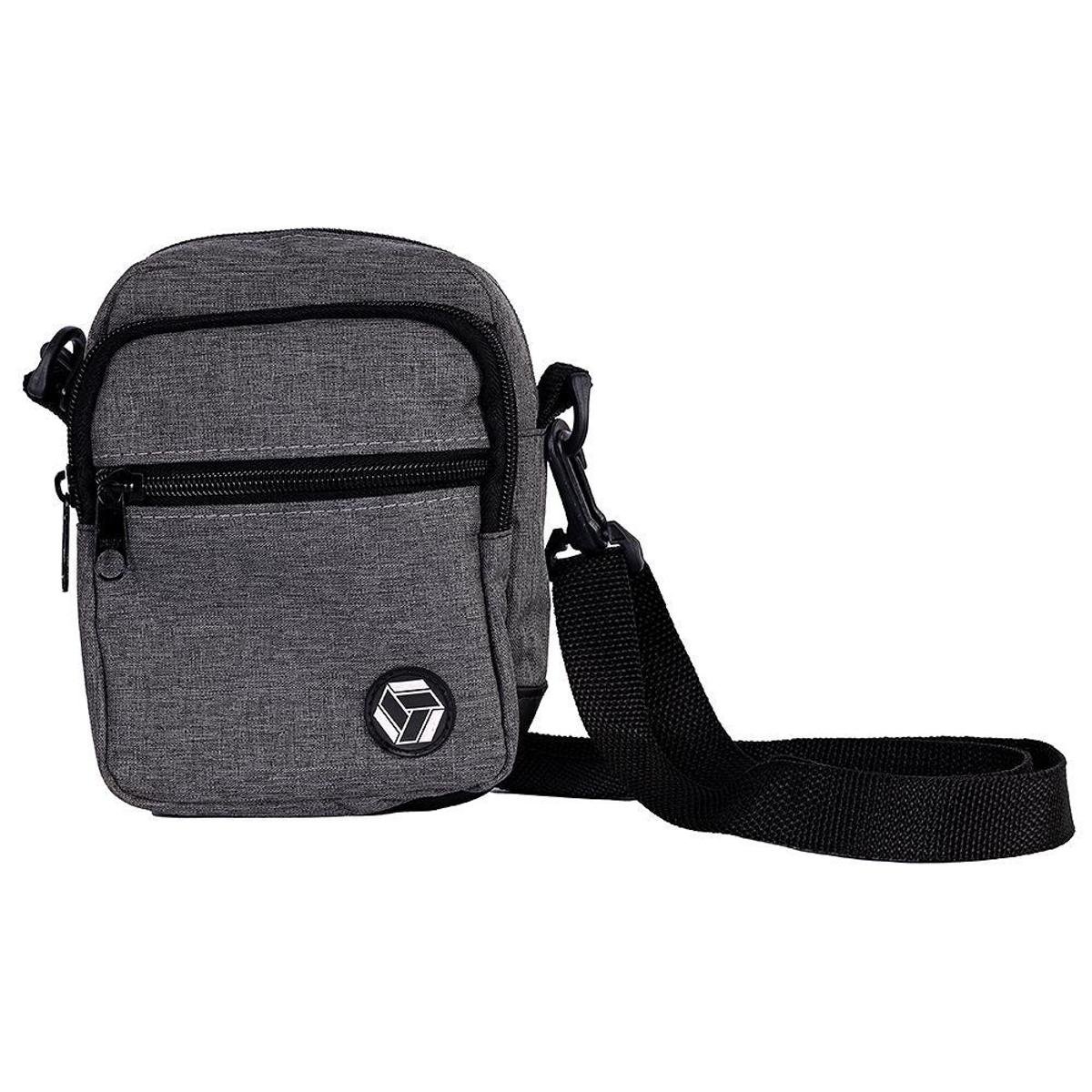 Shoulder Bag Your Face Circle Cinza Netshoes