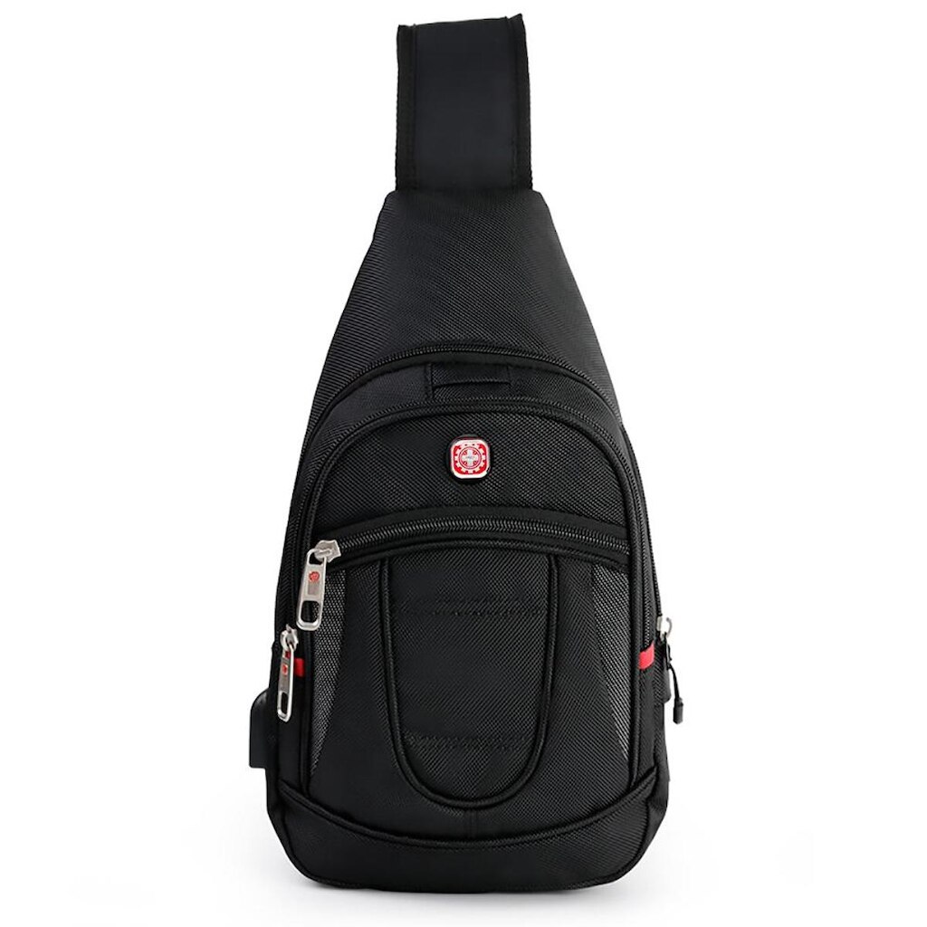 Shoulder Transversal Executiva Antifurto CrossWave Reforçada USB