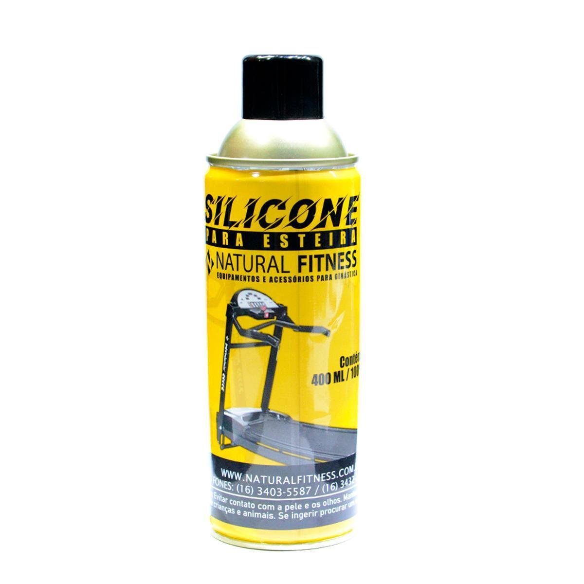 Silicone Lubrificante Spray Natural Fitness 400ml Esteira Crossover Bicicleta Menor preço em Silicone Lubrificante Spray Natural Fitness 400ml Esteira Crossover Bicicleta