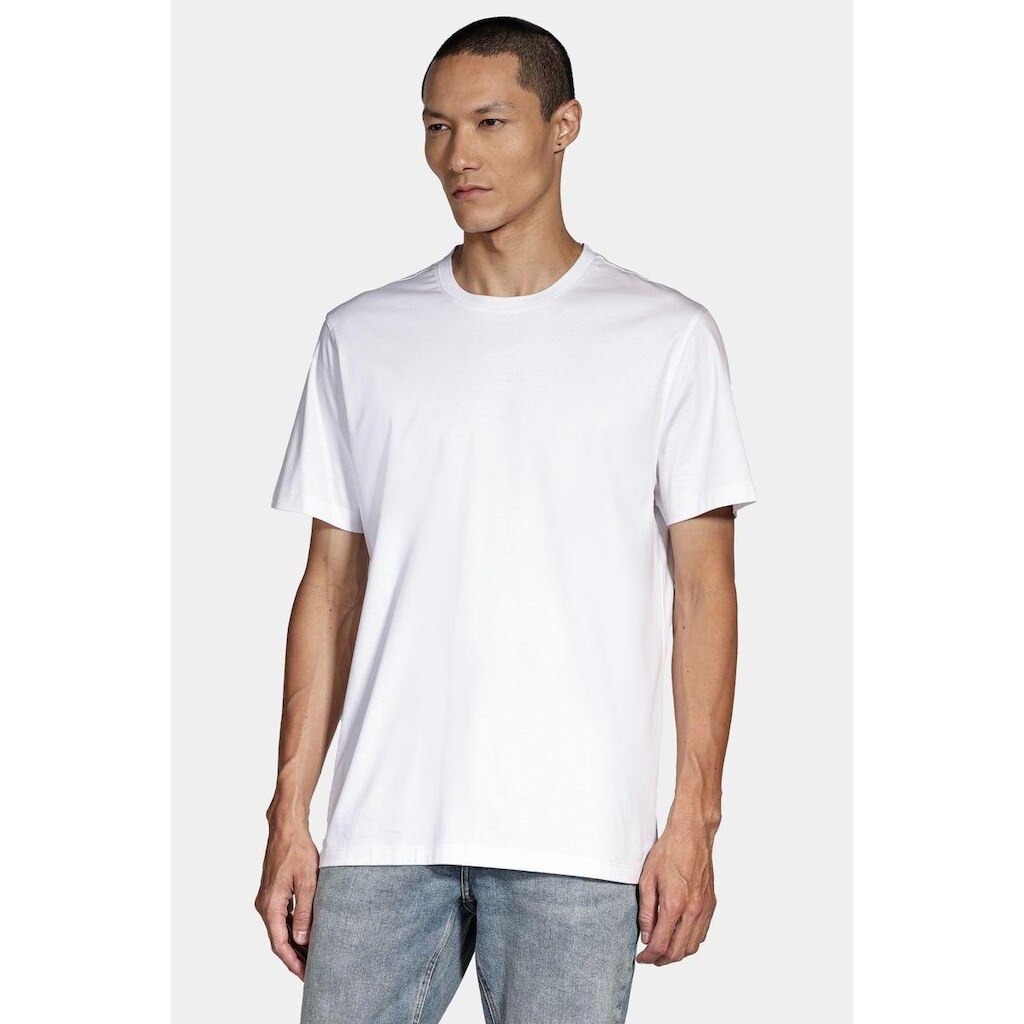 Silk Aramis Blend Modal T-Shirt Branco