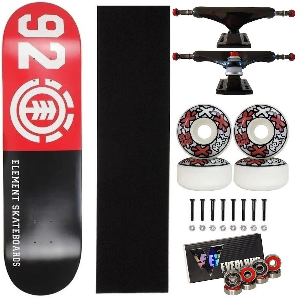 Skate Element Profissional Montado 8.0 Next Everlong Genius