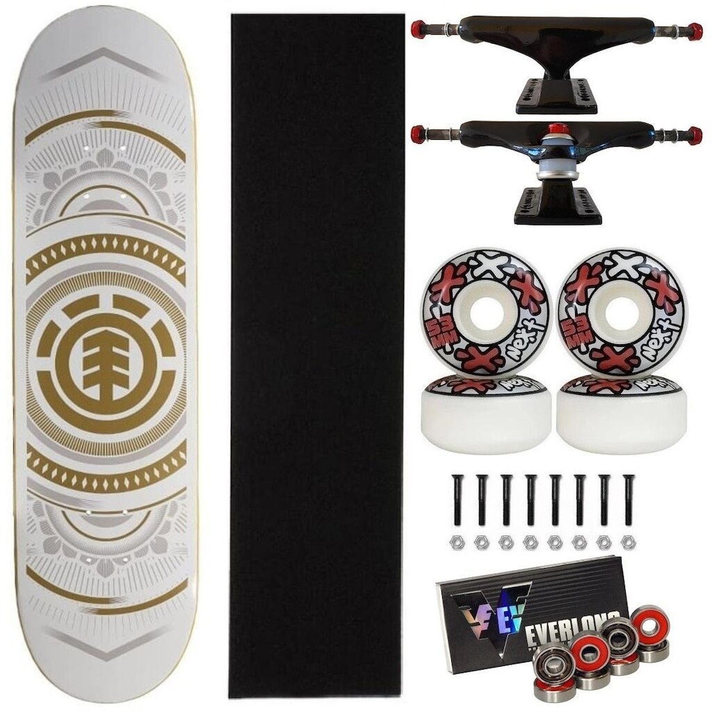 Skate Element Profissional Montado 8.0 Next Everlong Genius