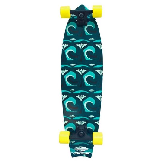 Skate Fishtail Cruiser Mormaii Surf - Azul Turquesa Menor preço em Skate Fishtail Cruiser Mormaii Surf - Azul Turquesa
