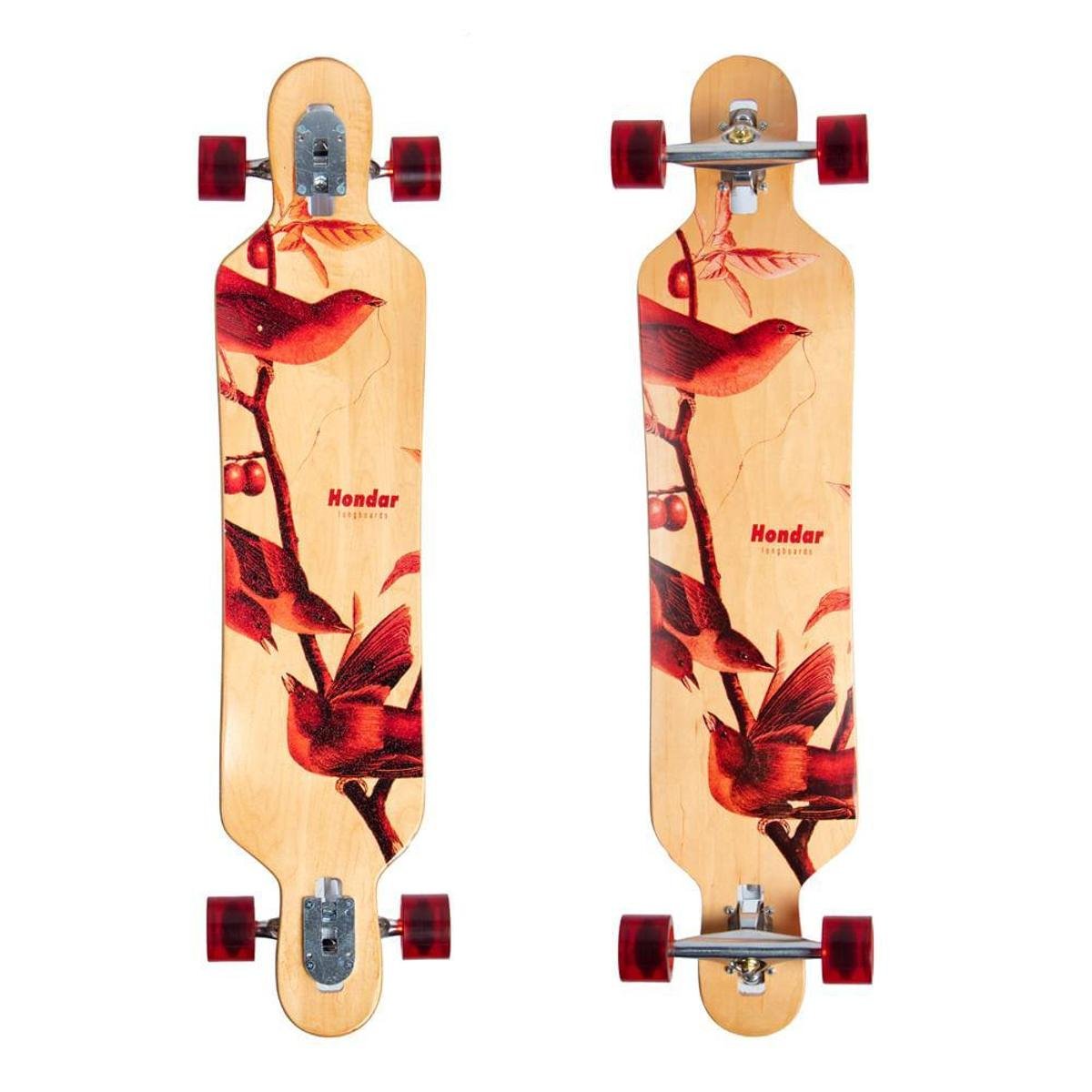 Skate longboard Cut Out 41 da HLB Bege Bege Netshoes