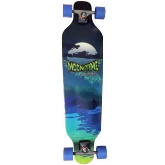 Skate Longboard Moon Time Wave Speed