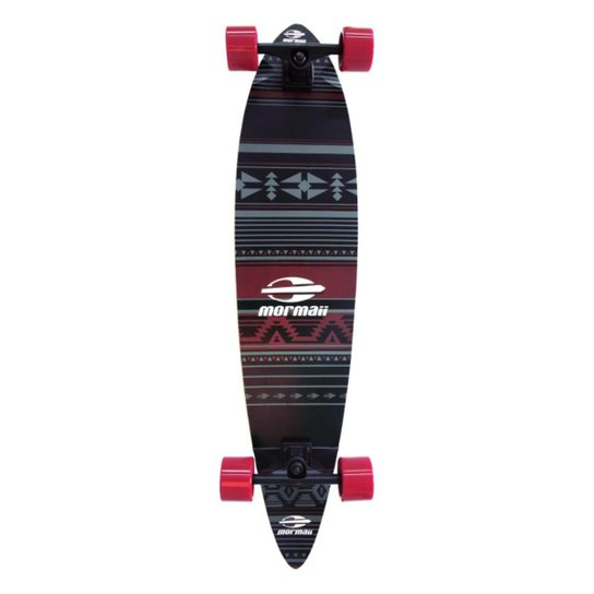 Skate Longboard Mormaii Breeze Étnico - Vinho Menor preço em Skate Longboard Mormaii Breeze Étnico - Vinho