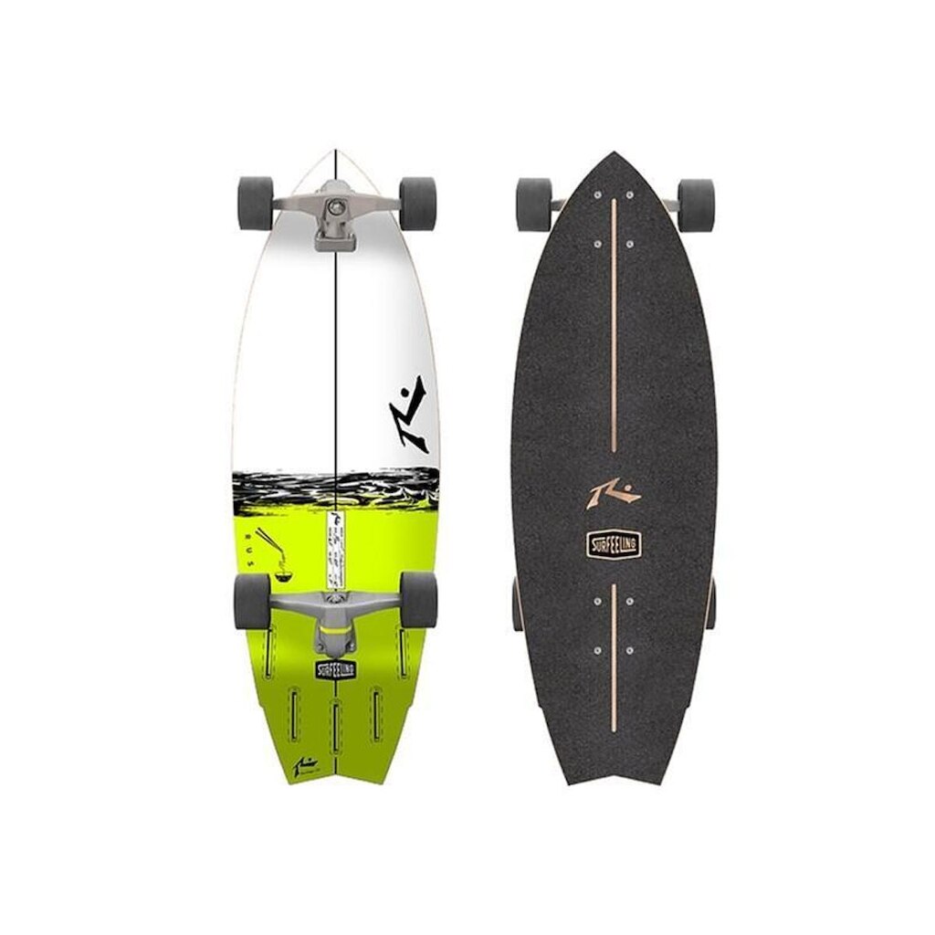 Skate Simulador de Surf Surfeeling Rusty Miso Yel