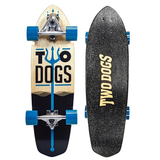 Skate Simulador de Surf Two Dogs - Azul