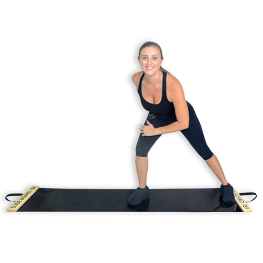 Slide Board + Par De Sapatilhas + Luvas REA Fitness