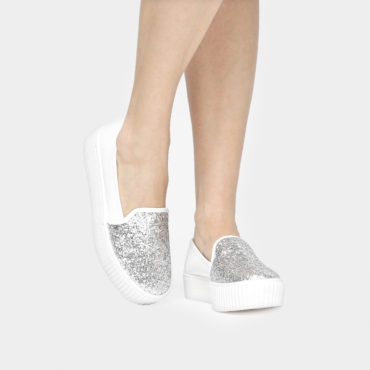 slip on beira rio branco