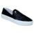 Slip On Couro Bottero Flatform Textura Feminino - Preto